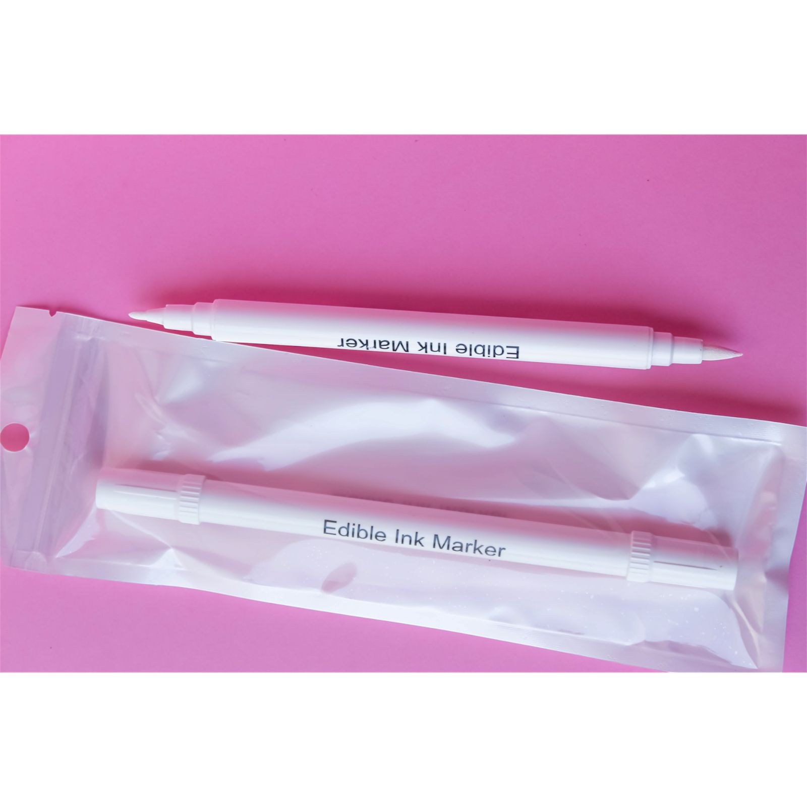 SUGAR WHITE EDIBLE FOOD PEN