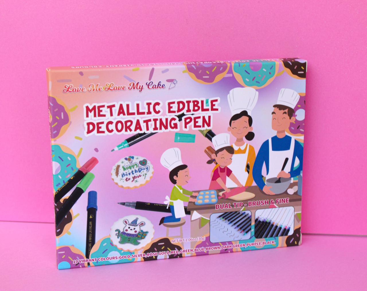 METALIC EDIBLE DECORATING PEN