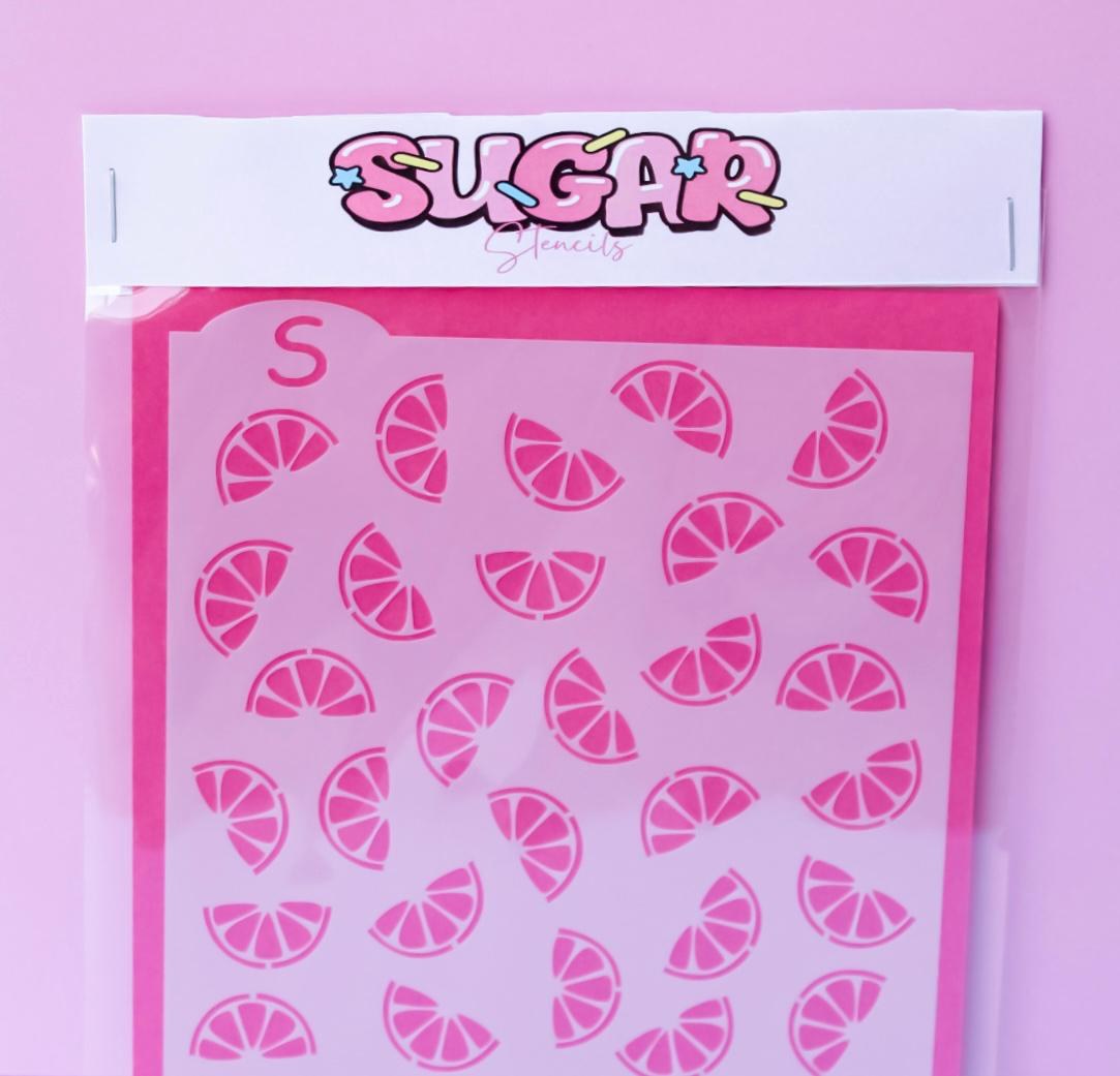 LEMON PIECES STENCILS