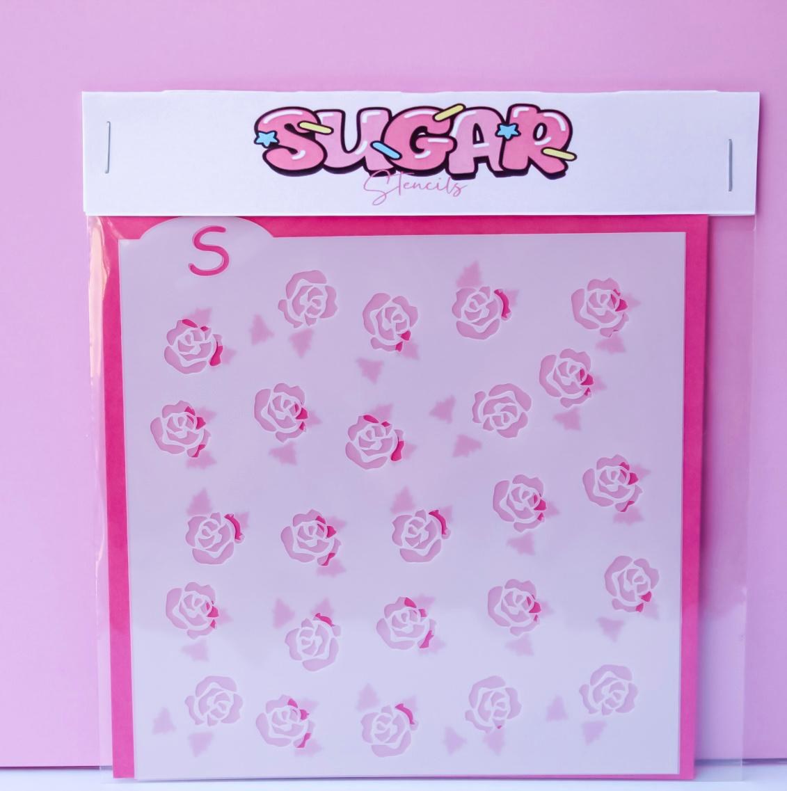 ROSE STENCILS (2 LAYERS)